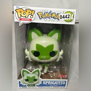 NIB Funko Pop! Jumbo Pokemon SPRIGATITO #1014